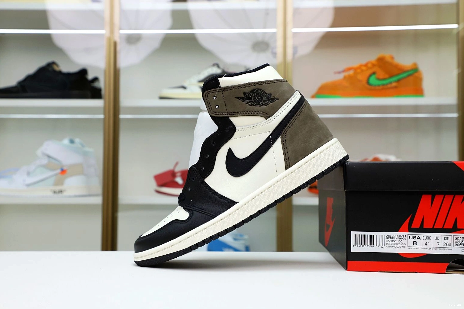 AIR 'DARK MOCHA' OG 1 HIGH JORDAN RETRO 0125